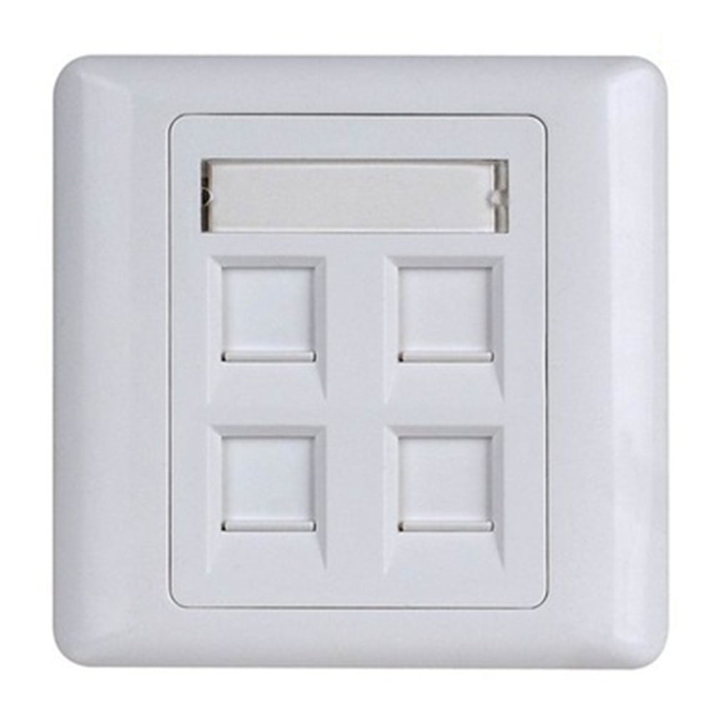 UGreen Wall Plate 4 ports - 80443 (4828269674596) UGreen Wall Plate 4 ports - 80443 (4828269674596)